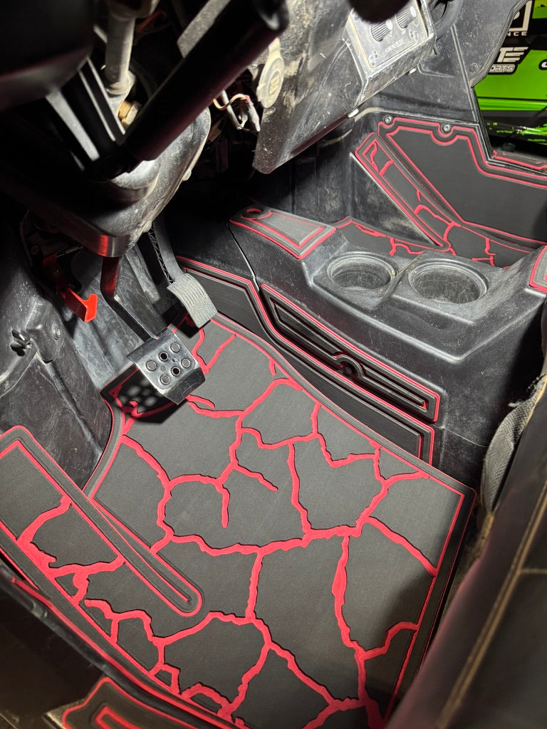 Polaris RZR XP/1000 - Floor Mat Kit 4 Seat