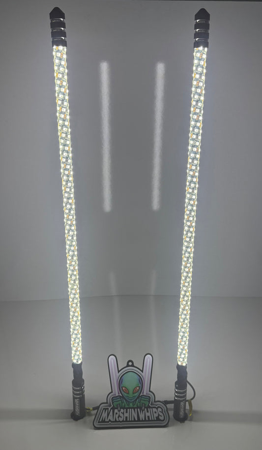 RGBW Whips Multi Color with Brake and Turn Signals