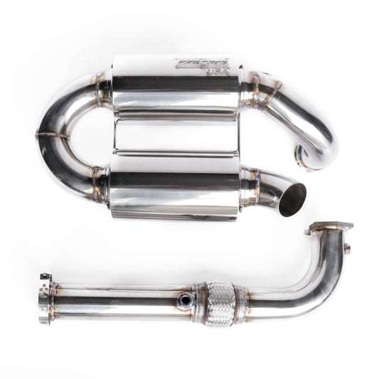 Polaris RZR 3" Full Turbo Back Exhaust