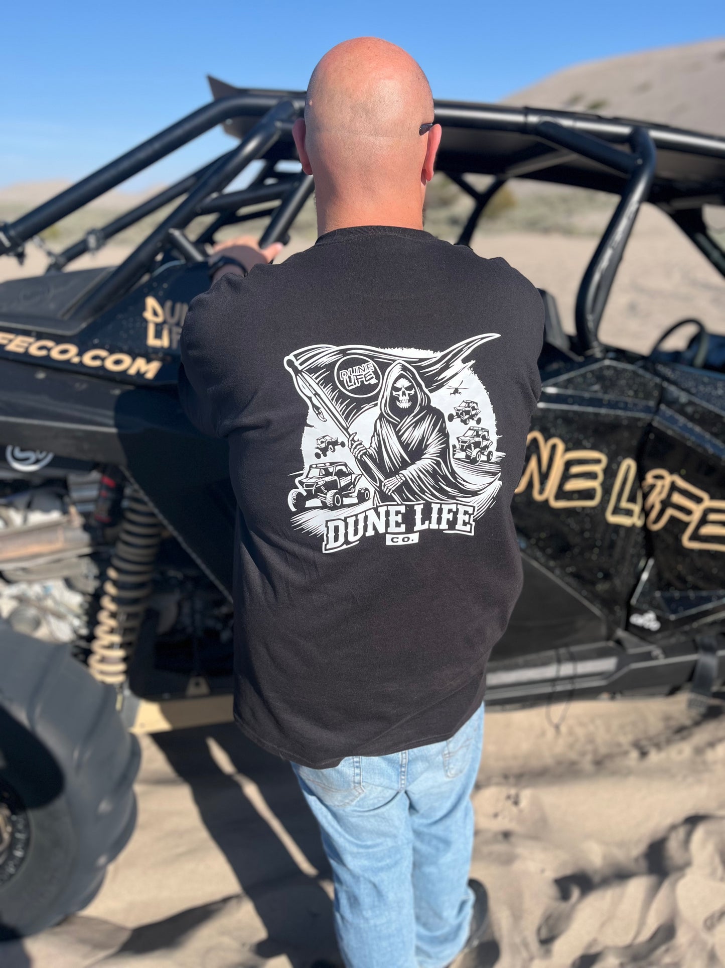 Youth Skull & Reaper Tee