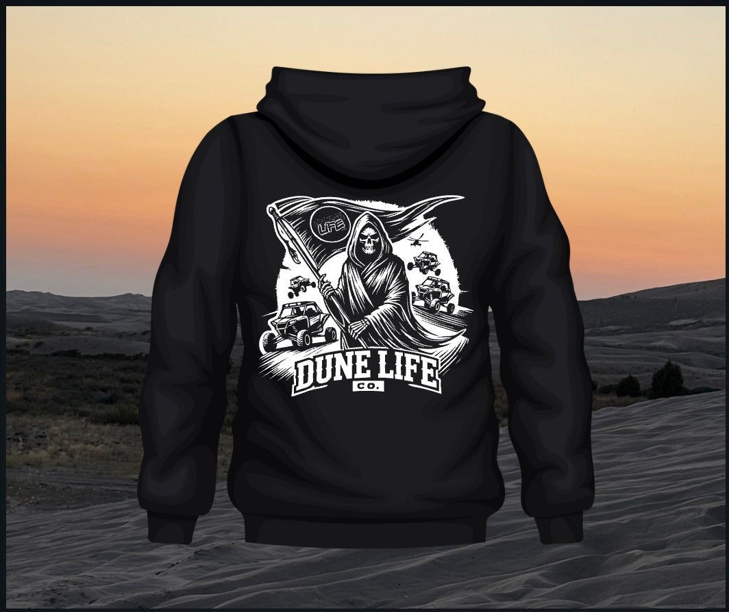 Youth Skull & Reaper Hoodie