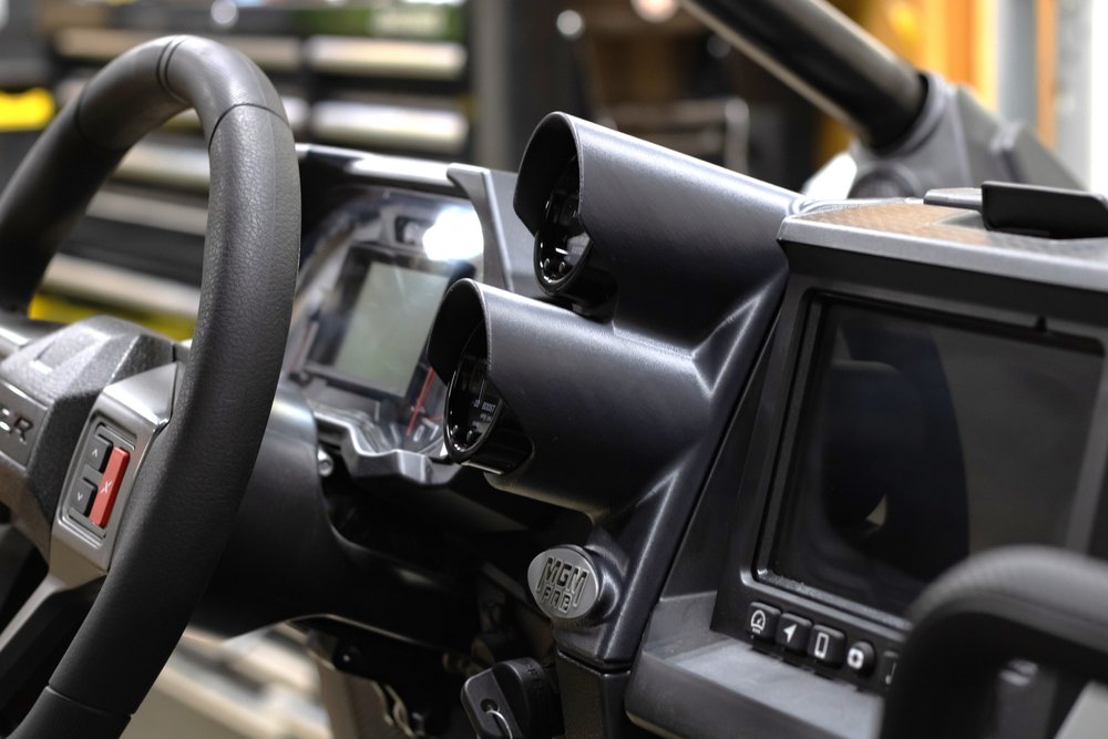 20-24 Polaris RZR Pro Single Gauge Pod