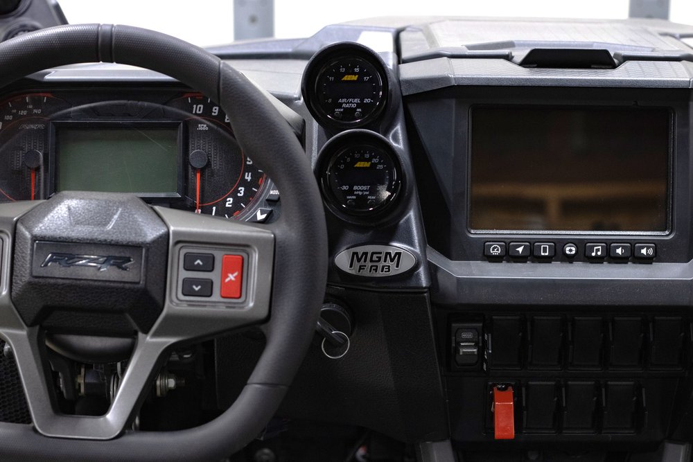 20-24 Polaris RZR Pro Single Gauge Pod