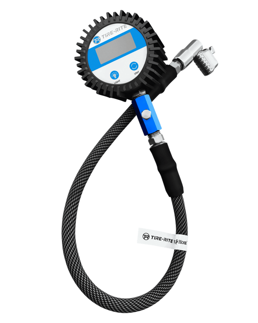 Quickie Tire Gauge with Bleed Valve