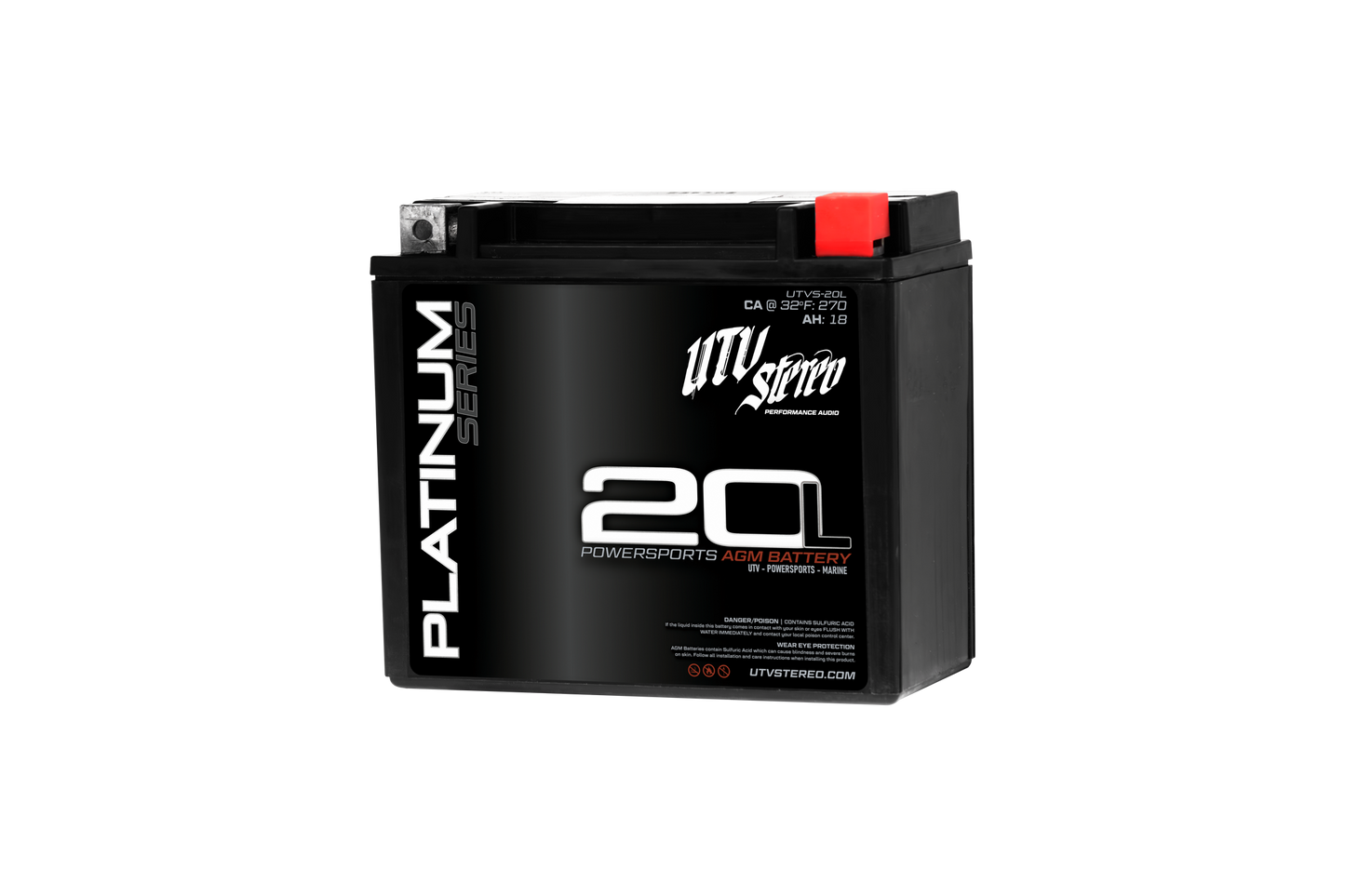 Platinum Series AGM 20L Battery | UTVS-20L