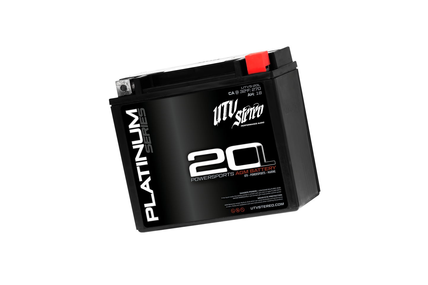 Platinum Series AGM 20L Battery | UTVS-20L