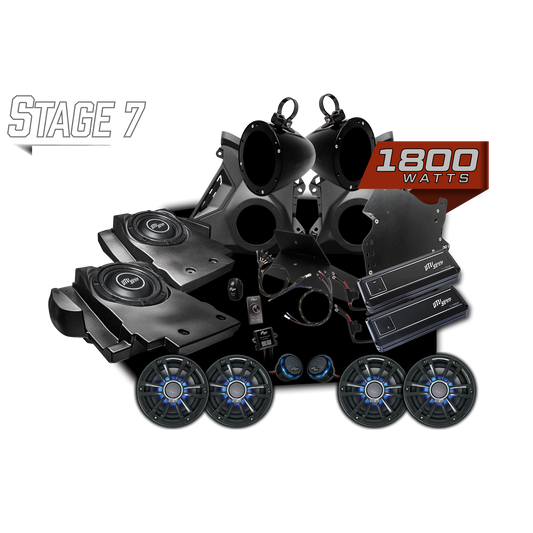 Can-Am® Maverick R Signature Series Stage 7 Stereo Kit | UTVS-R-S7-S