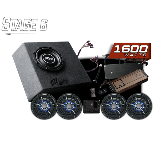 Speed UTV® Elite Series Stage 6 Stereo Kit (Built to Order - Up to 4 Weeks) UTVS-SPD-S6-E