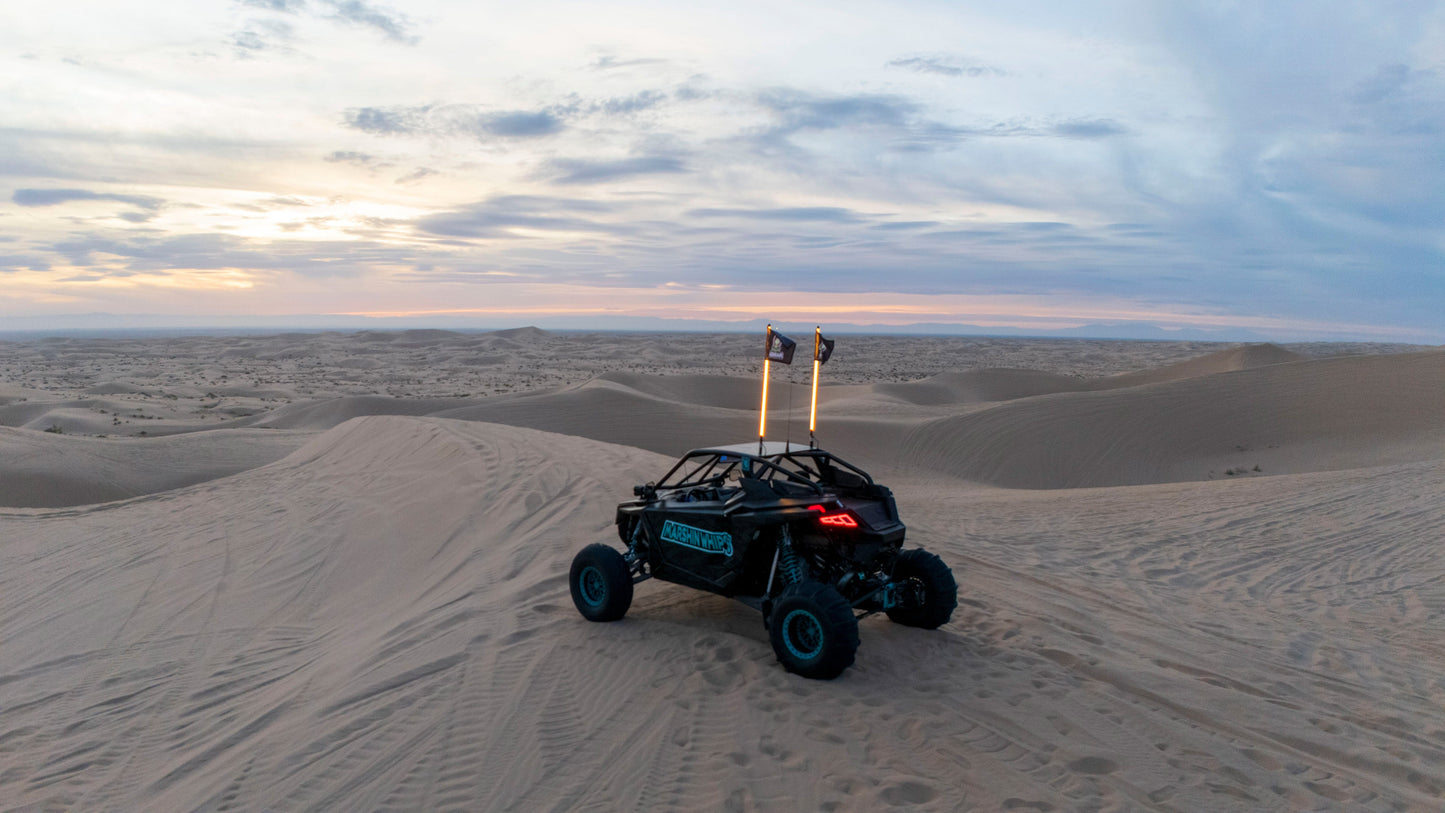 Marshin Chrome Black - Single Whip