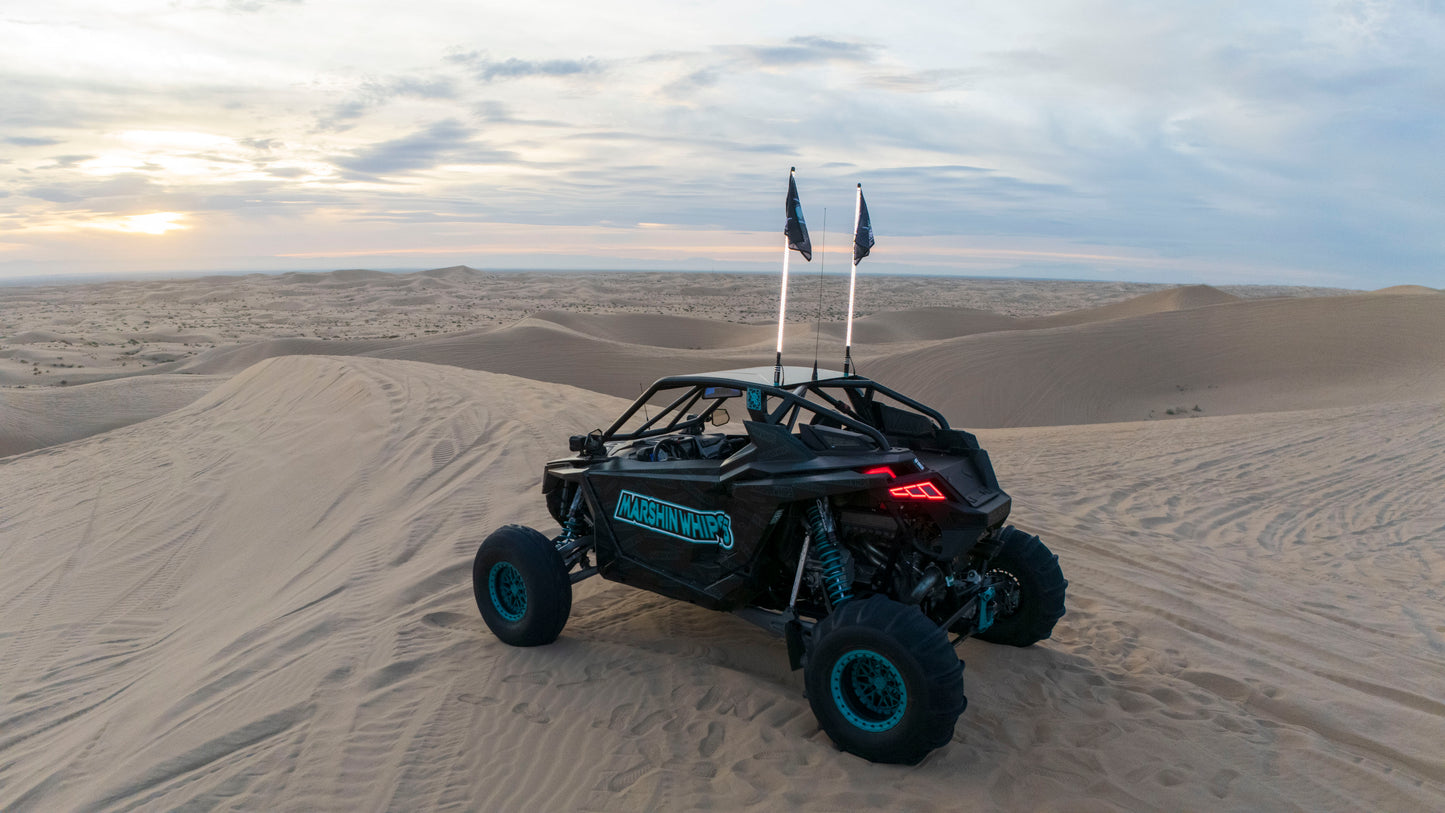 Marshin Chrome Black - Single Whip