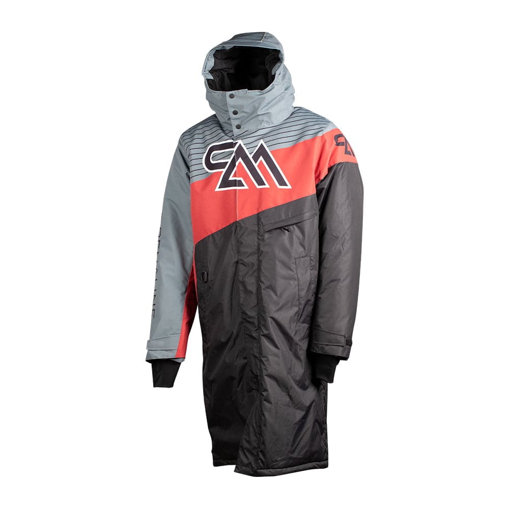 Adrenaline Rush / Black Unisex Racer Coat