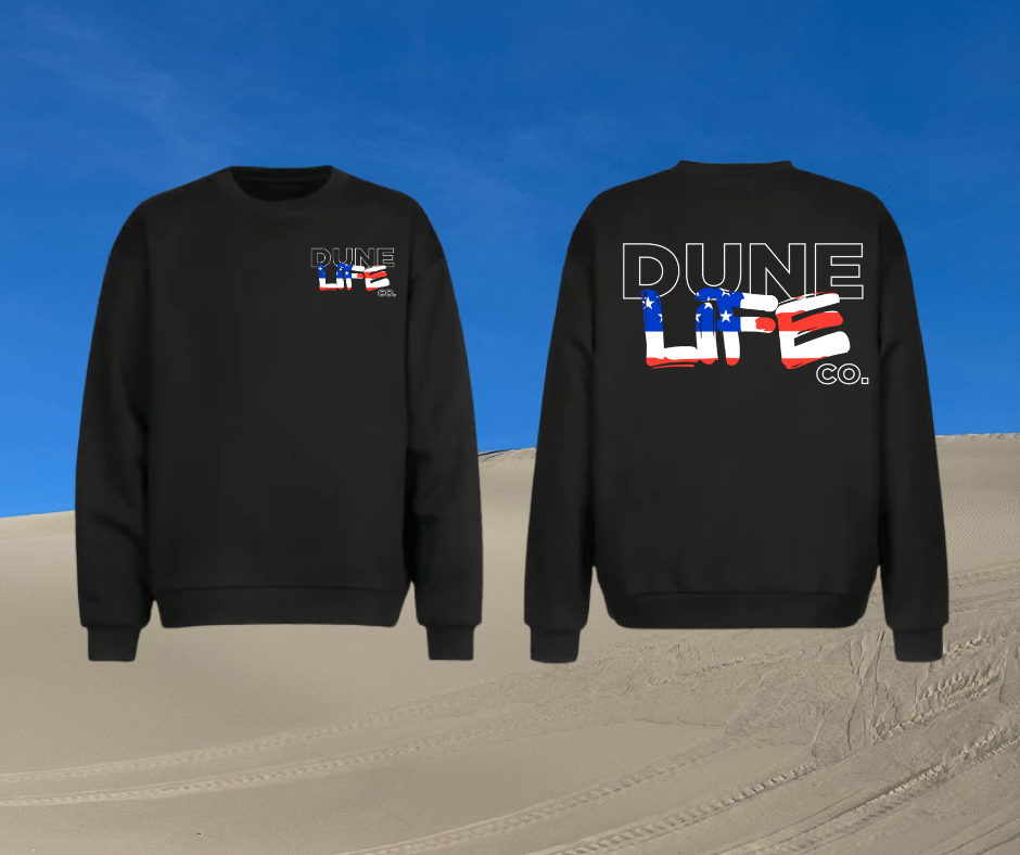 Dune Life Co. USA Logo Crew Sweatshirt