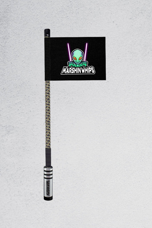 Marshin Chrome Black - Single Whip