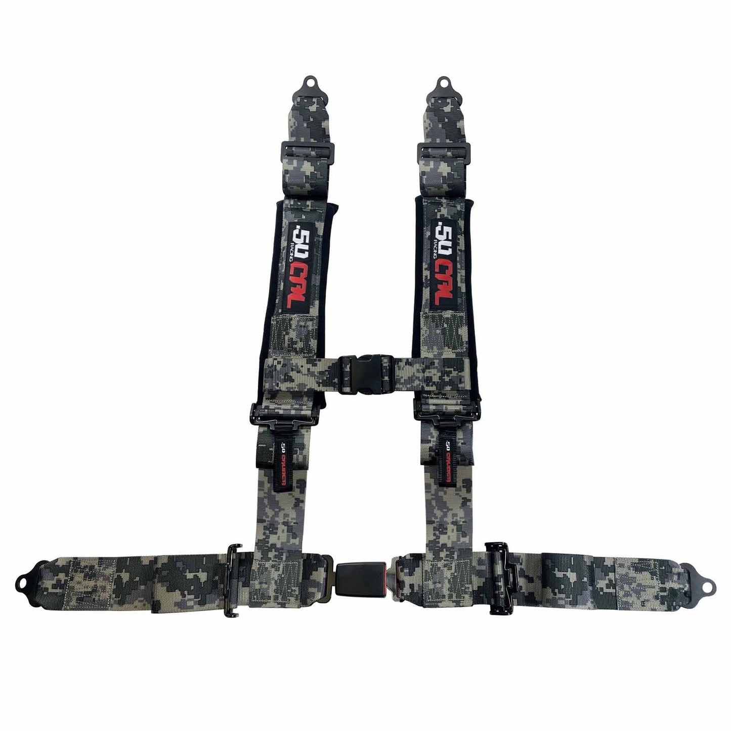 2" & 3" 4 point Harness with push button release