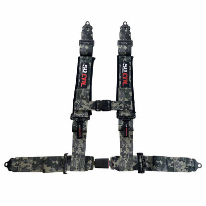 2" & 3" 4 point Harness with push button release
