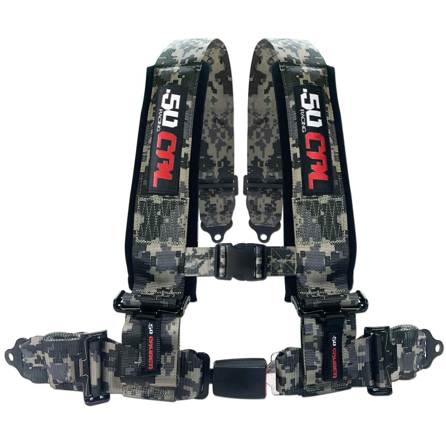 2" & 3" 4 point Harness with push button release