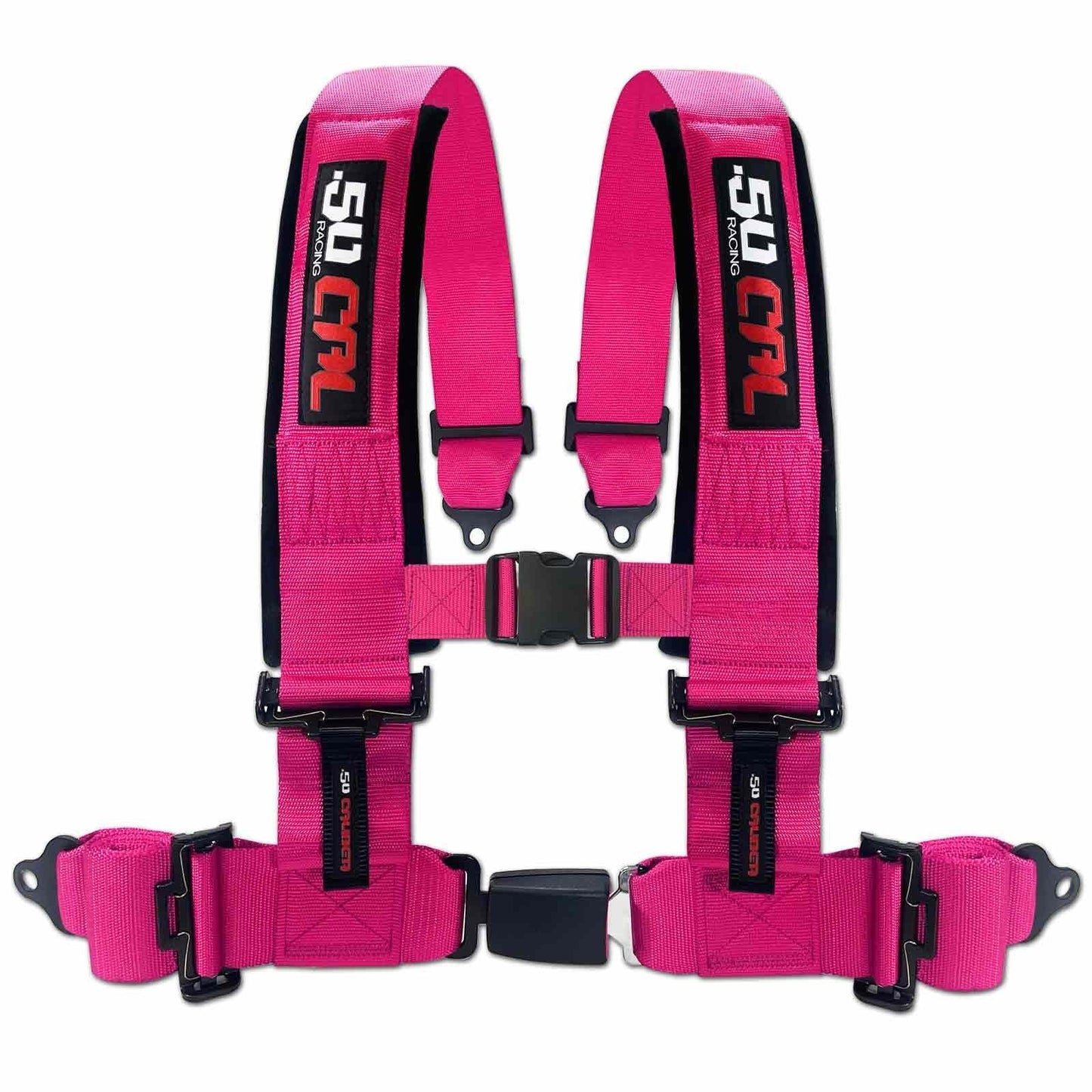 2" & 3" 4 point Harness with push button release