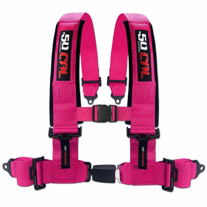 2" & 3" 4 point Harness with push button release