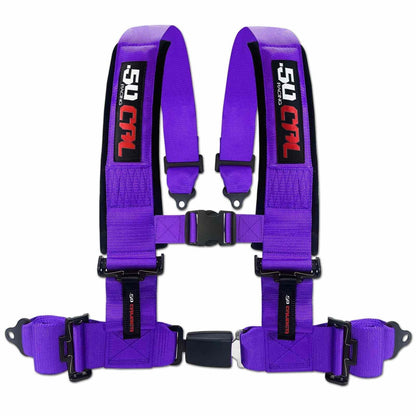 2" & 3" 4 point Harness with push button release