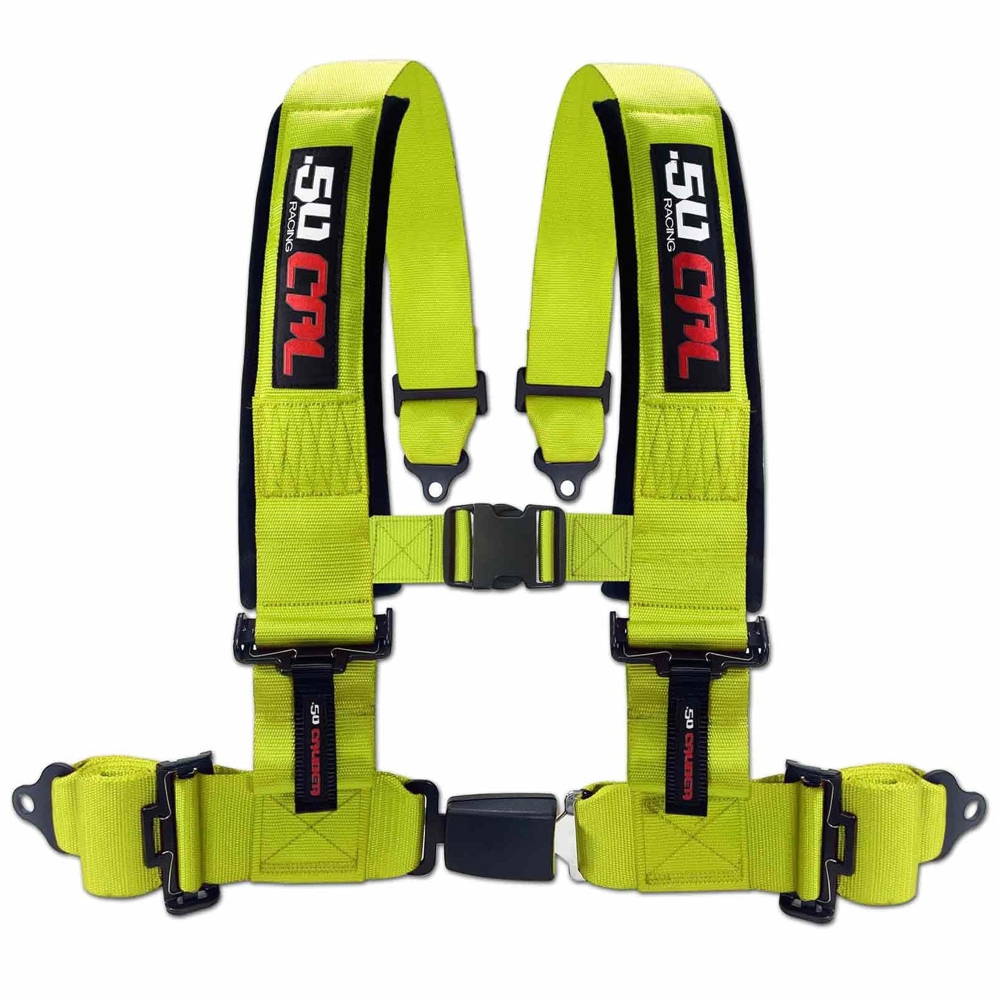 2" & 3" 4 point Harness with push button release