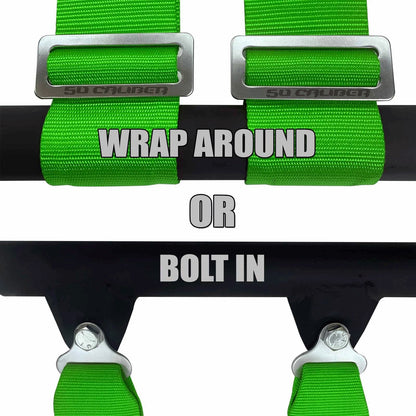 2" 4 point Harness 50 Caliber Racing Harness