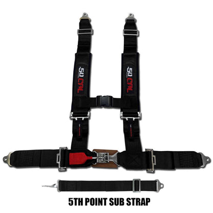 3" 5 point Harness 50 Caliber Racing Harness