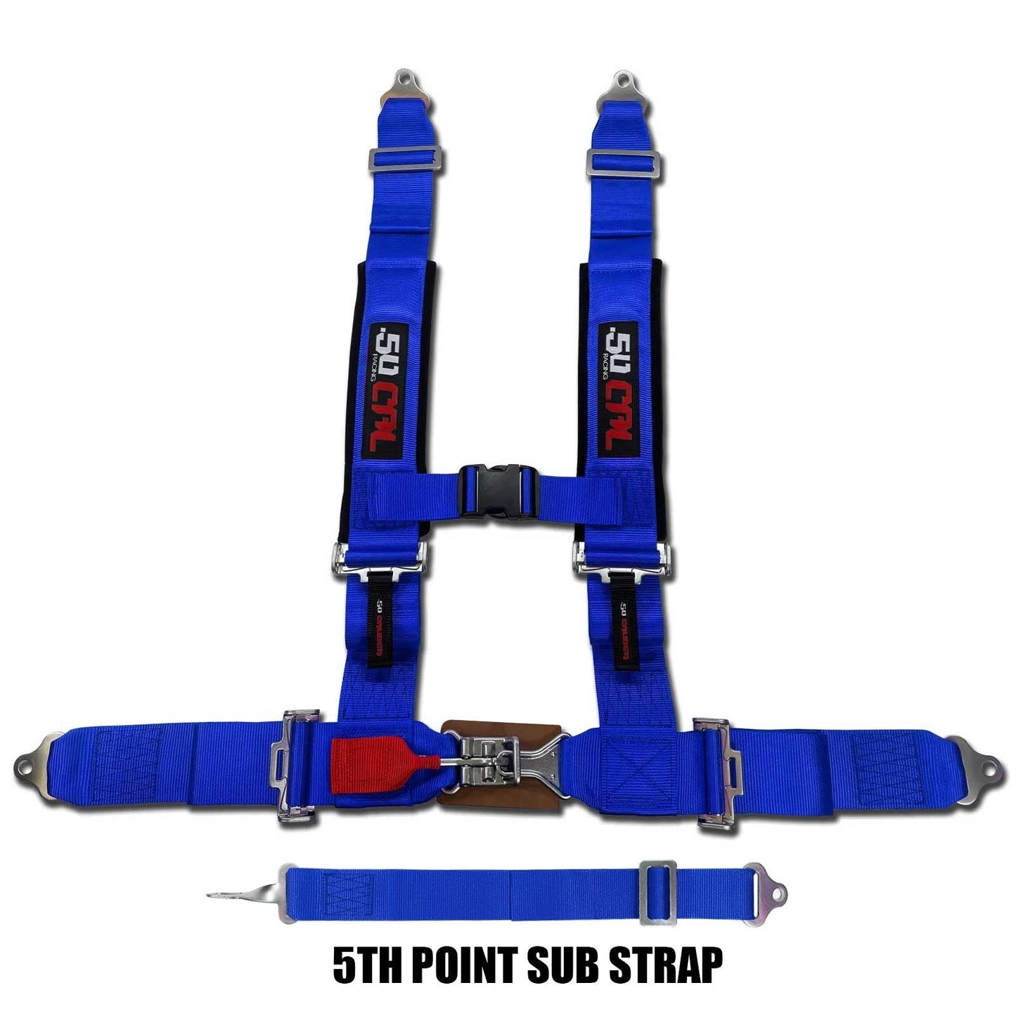 3" 5 point Harness 50 Caliber Racing Harness