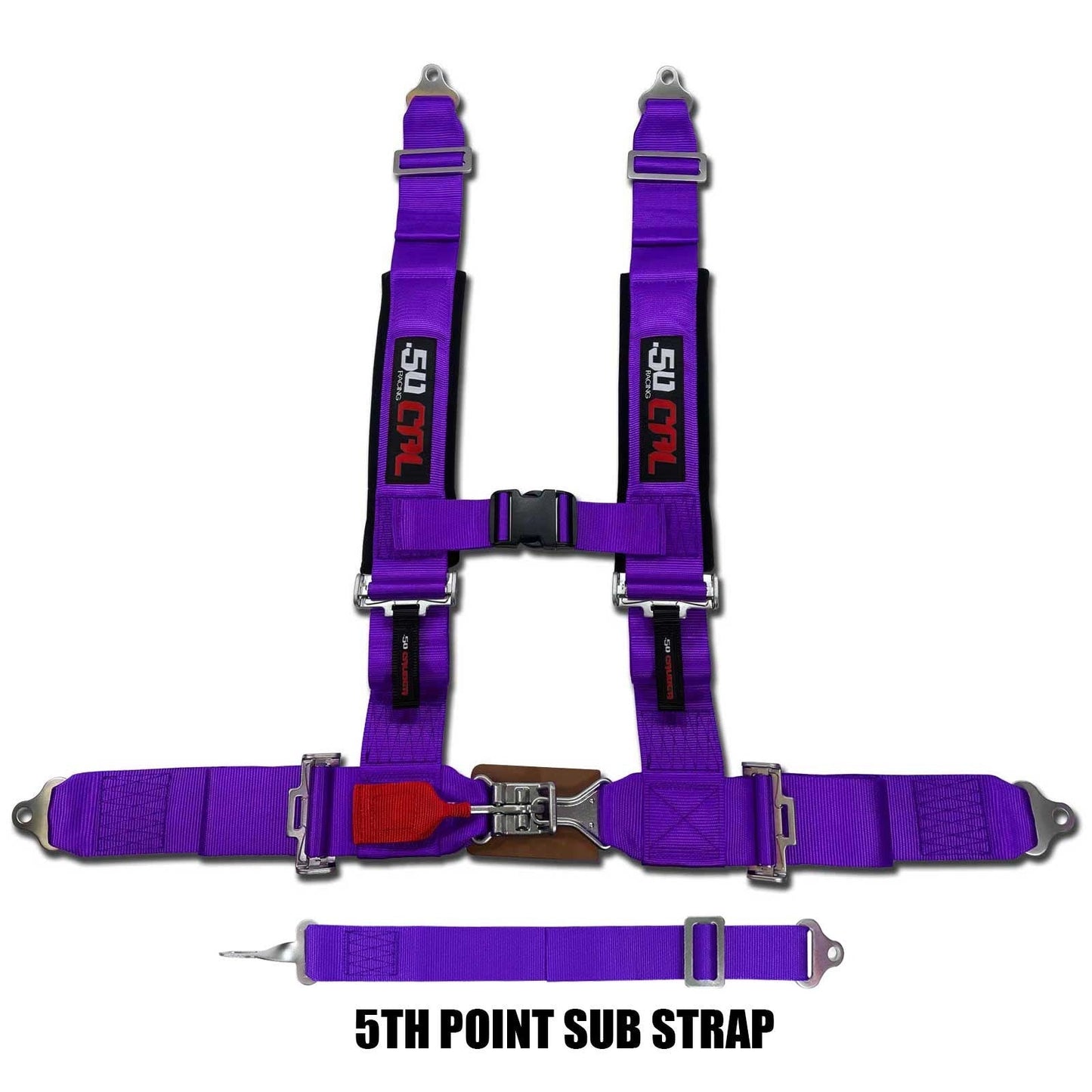 3" 5 point Harness 50 Caliber Racing Harness