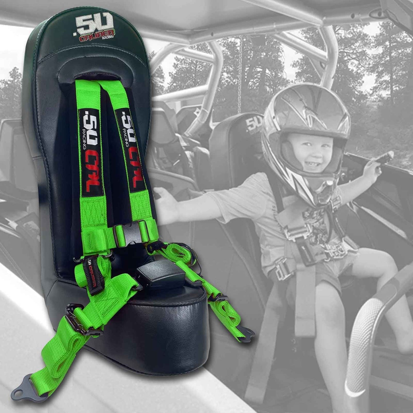 RZR PRO XP 4 Rear Bump Seat & Safety Harness