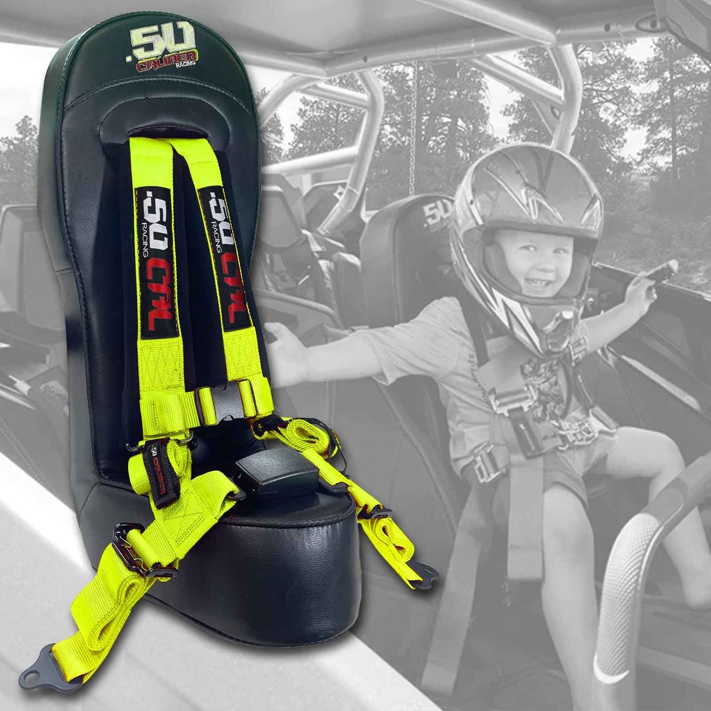 RZR XP1000 Bump Seat with Harness