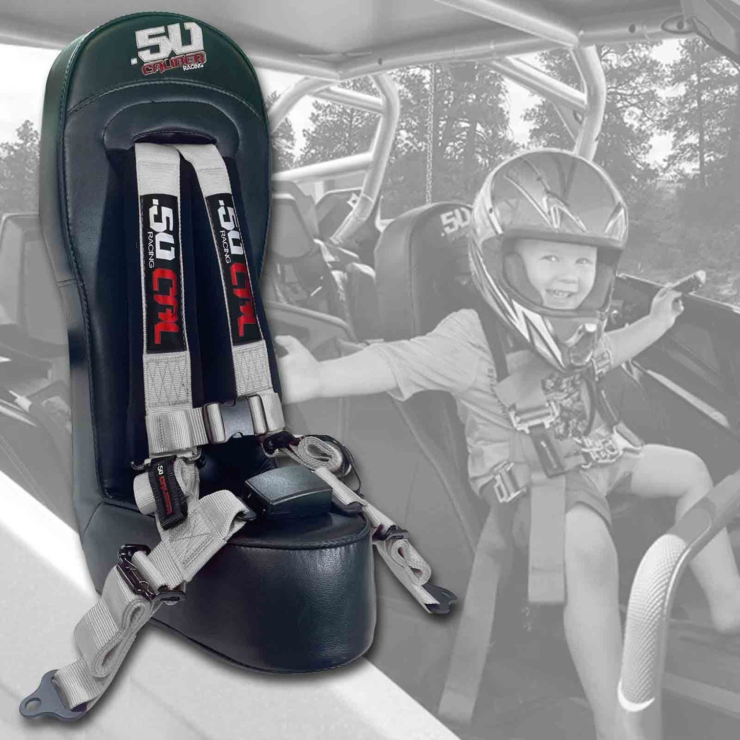 RZR XP1000 Bump Seat with Harness
