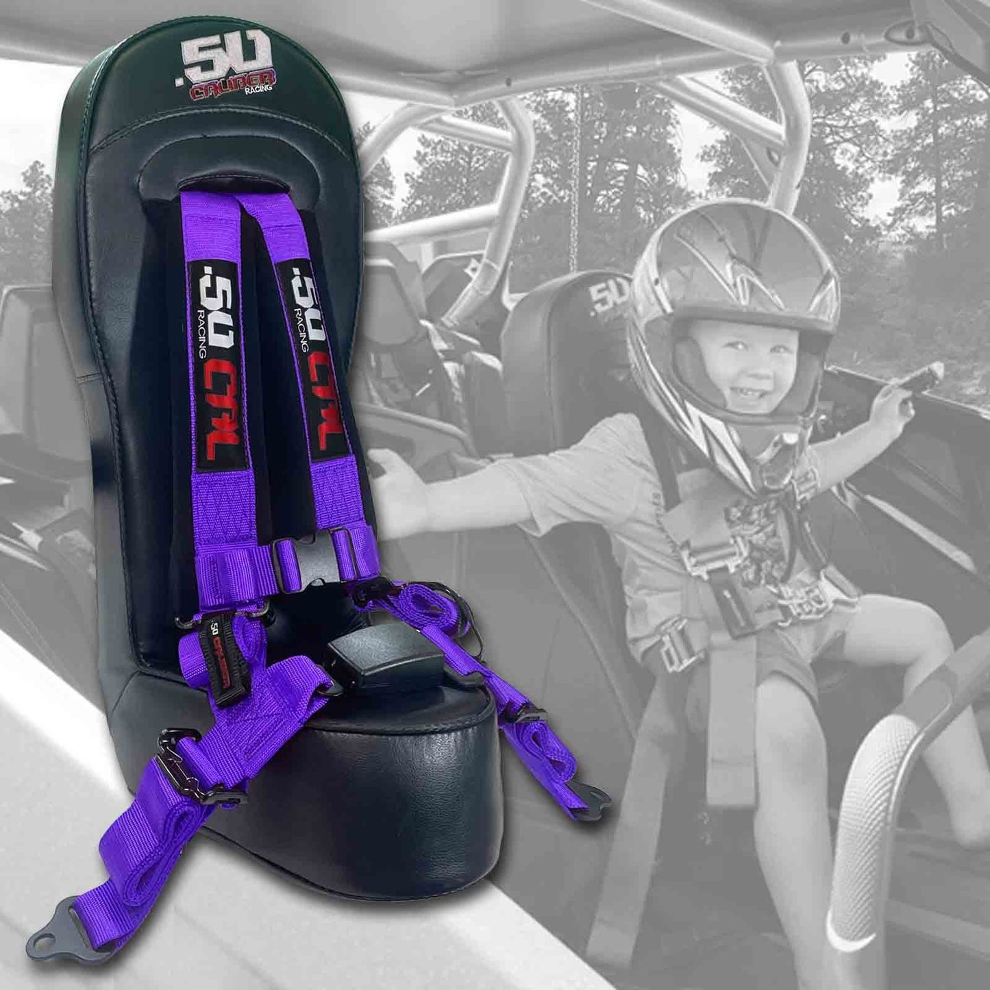 RZR XP1000 Bump Seat with Harness