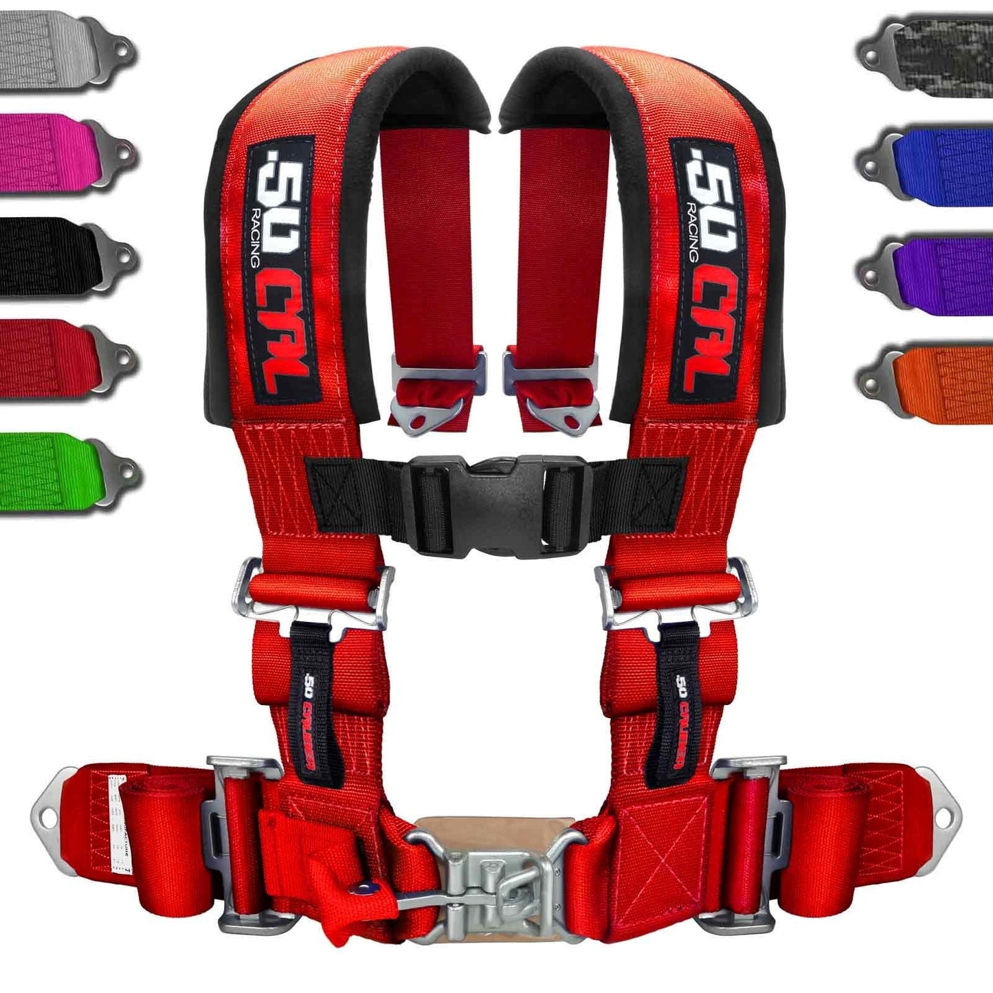 2" 4 point Harness 50 Caliber Racing Harness