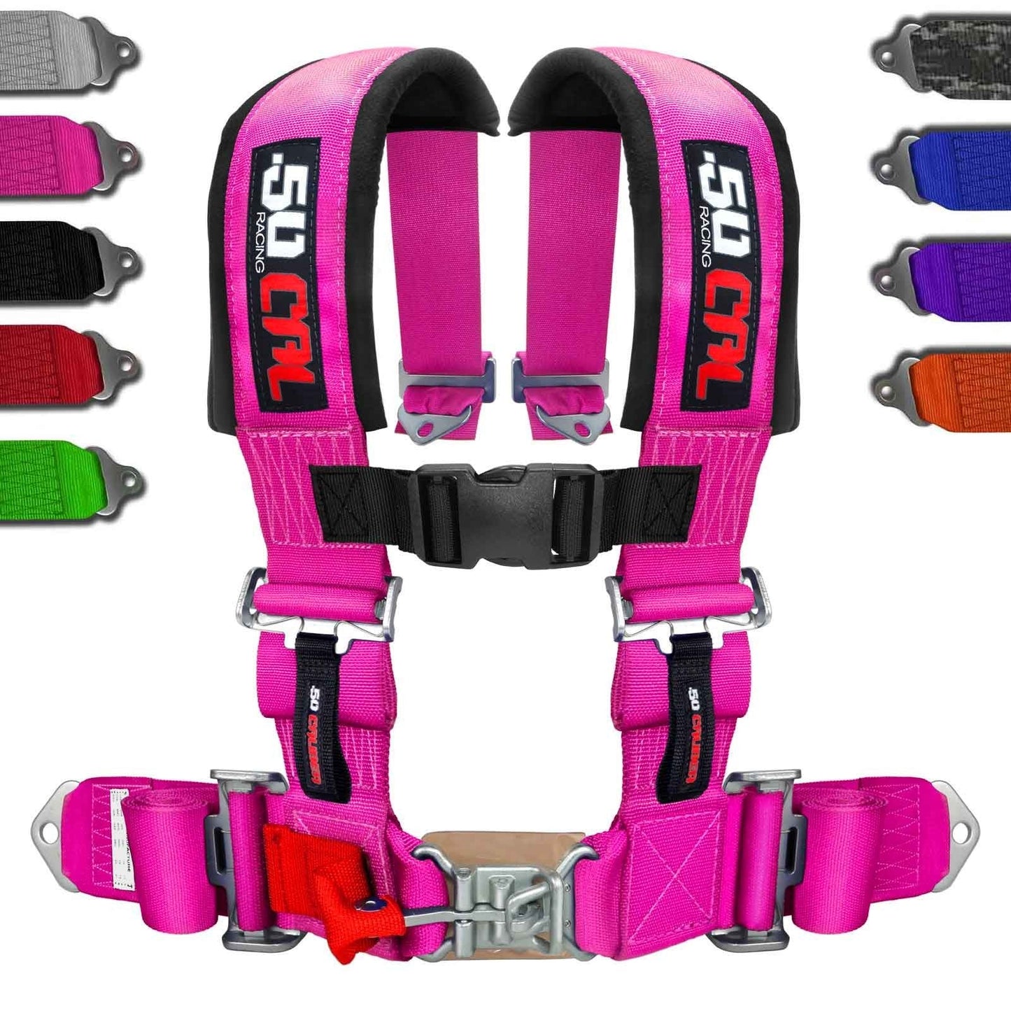 2" 4 point Harness 50 Caliber Racing Harness