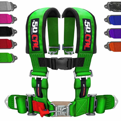 2" 4 point Harness 50 Caliber Racing Harness