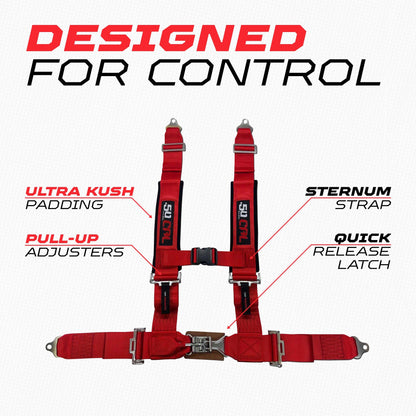 3" 5 point Harness 50 Caliber Racing Harness