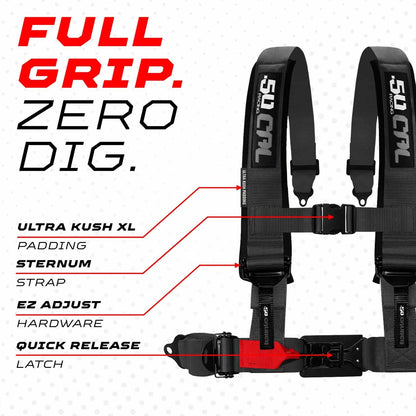 2" & 3" 4 Point Quick Fit Harness
