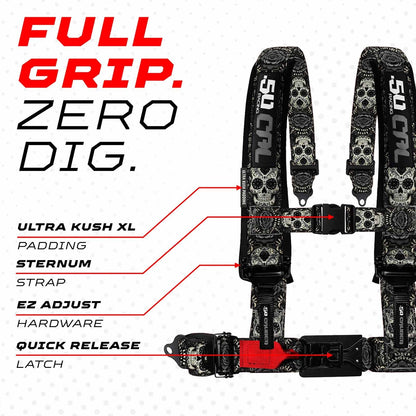 2" & 3" 4 Point Quick Fit Harness