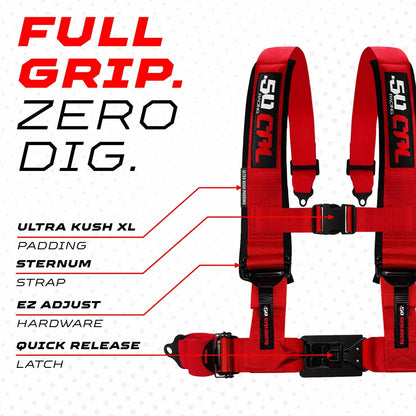 2" & 3" 4 Point Quick Fit Harness