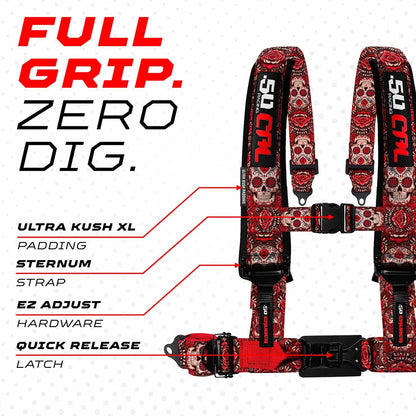 2" & 3" 4 Point Quick Fit Harness