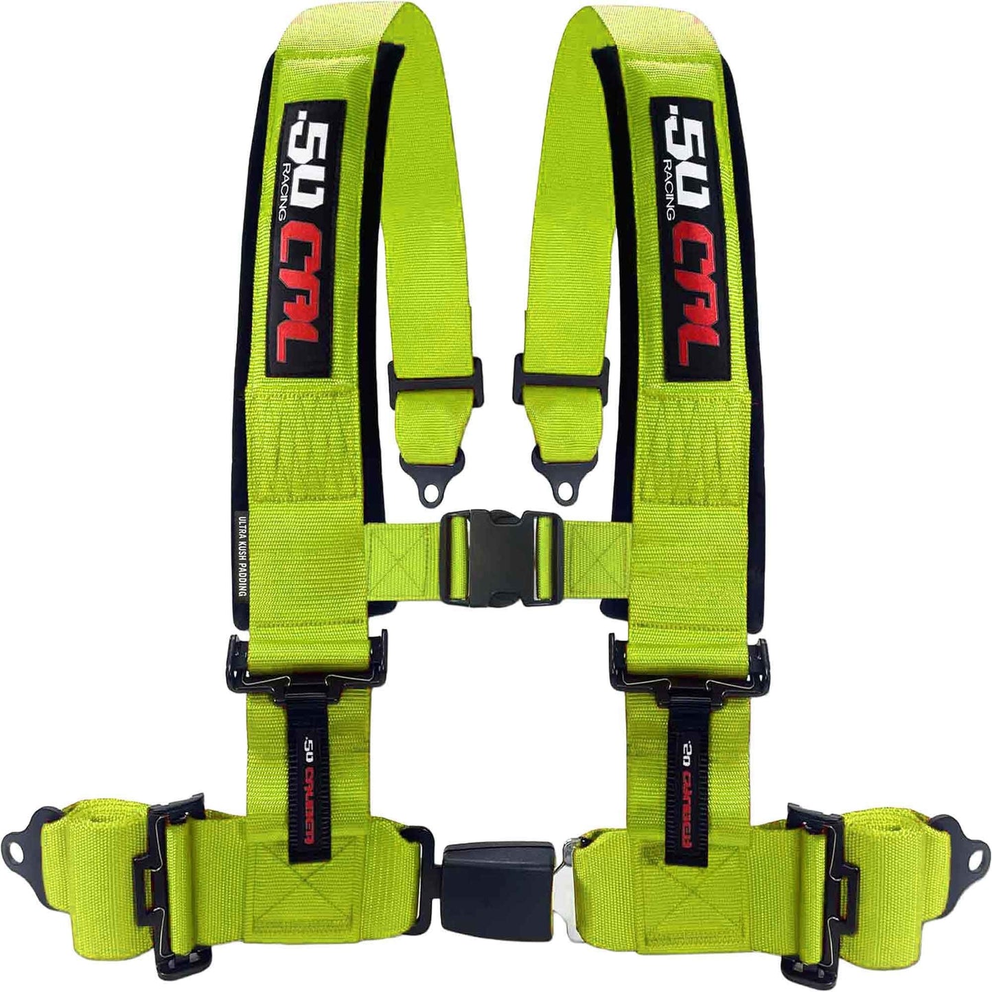 2" & 3" 4 point Harness with push button release
