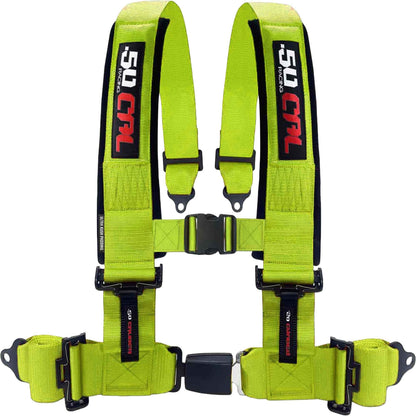 2" & 3" 4 point Harness with push button release
