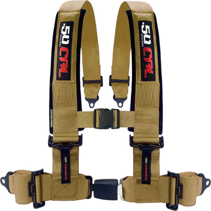 2" & 3" 4 point Harness with push button release