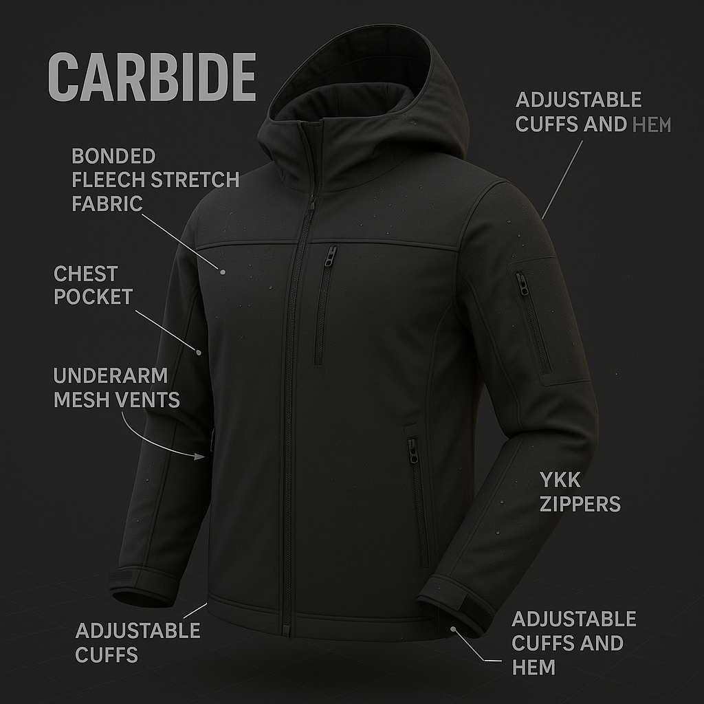 Dark Blue Mens Carbide Jacket (2024)