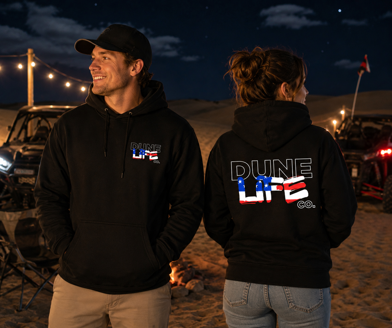 Dune Life Co. USA Logo Hoodie