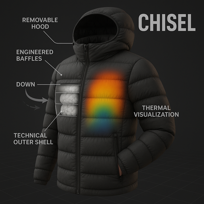 Lava Smoke Mens Chisel Jacket