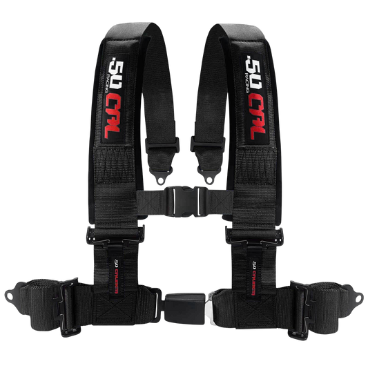 2" & 3" 4 point Harness with push button release
