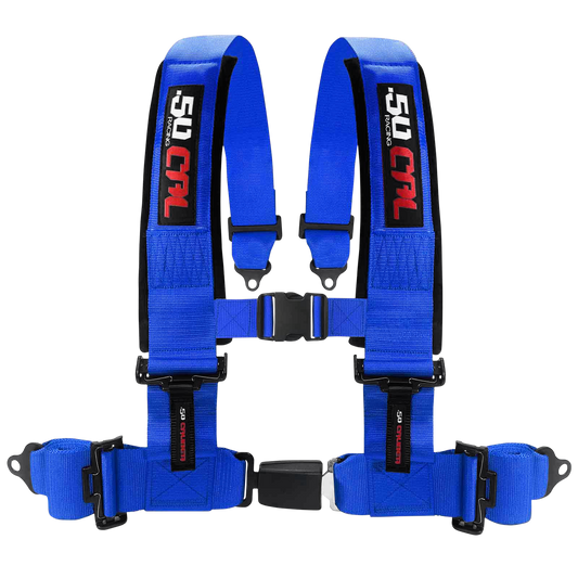 2" & 3" 4 point Harness with push button release