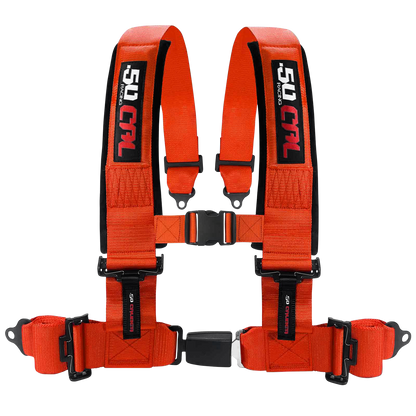 2" & 3" 4 point Harness with push button release