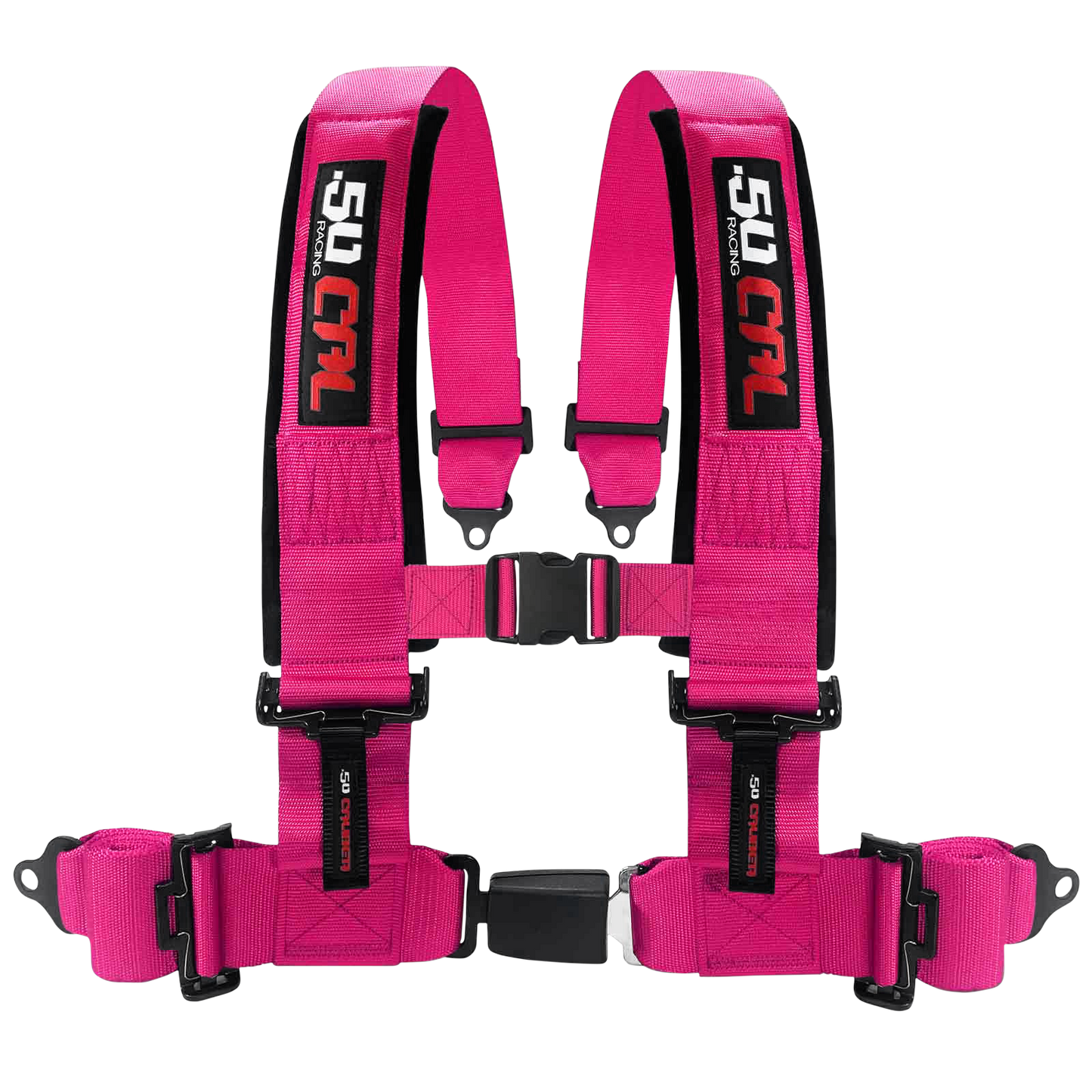 2" & 3" 4 point Harness with push button release